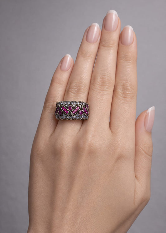 Regal Lotus-925 Sterling Silver