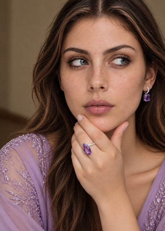 Élan Pear-925 Sterling Silver