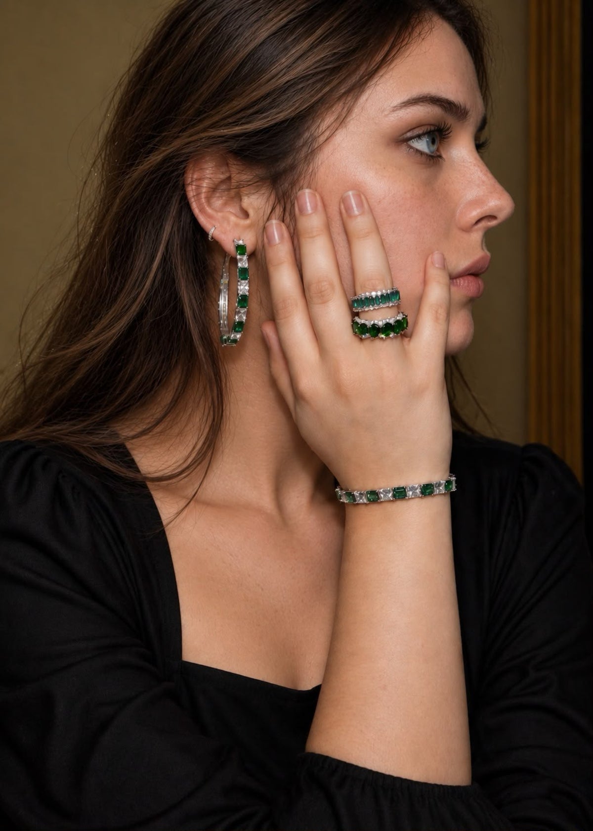 Emerald Dew-925 Sterling Silver
