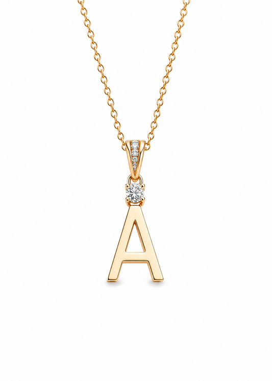 Glow Initial-925 Sterling Silver