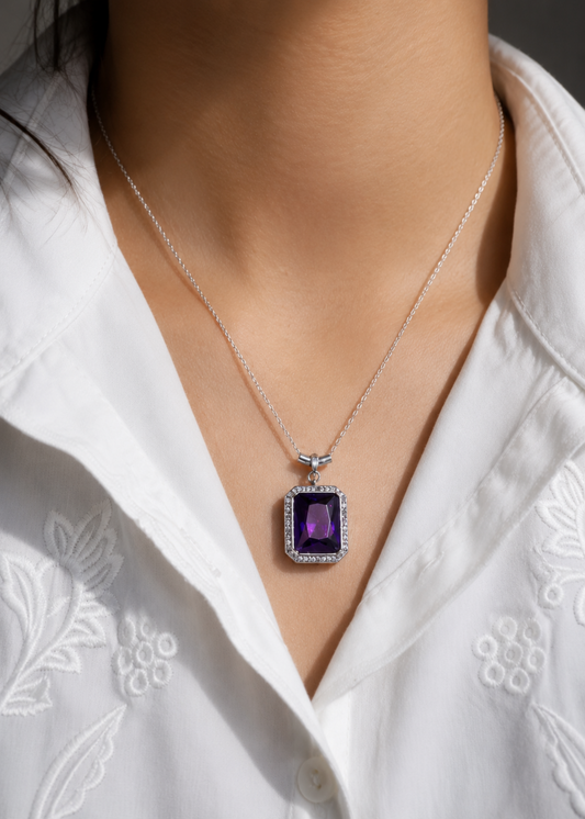 Royal Amethyst-925 Sterling Silver