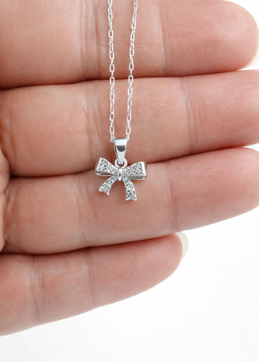 Mini Bow-925 Sterling Silver