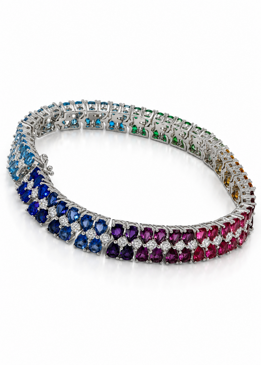 Rainbow Spectrum-925 Sterling Silver