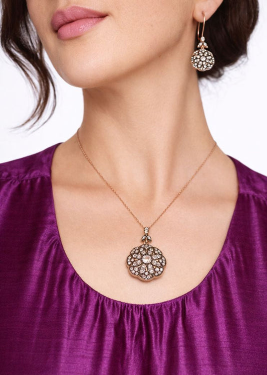 vintage-floral-925 Sterling Silver