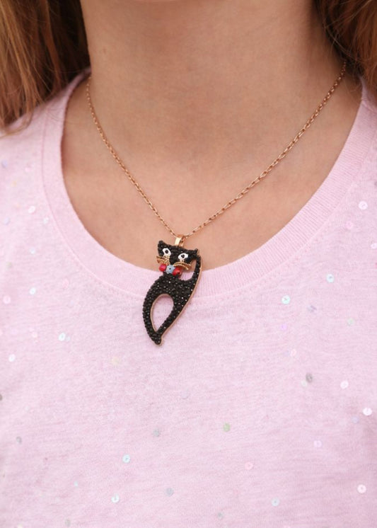 Black Cat -925 Sterling Silver
