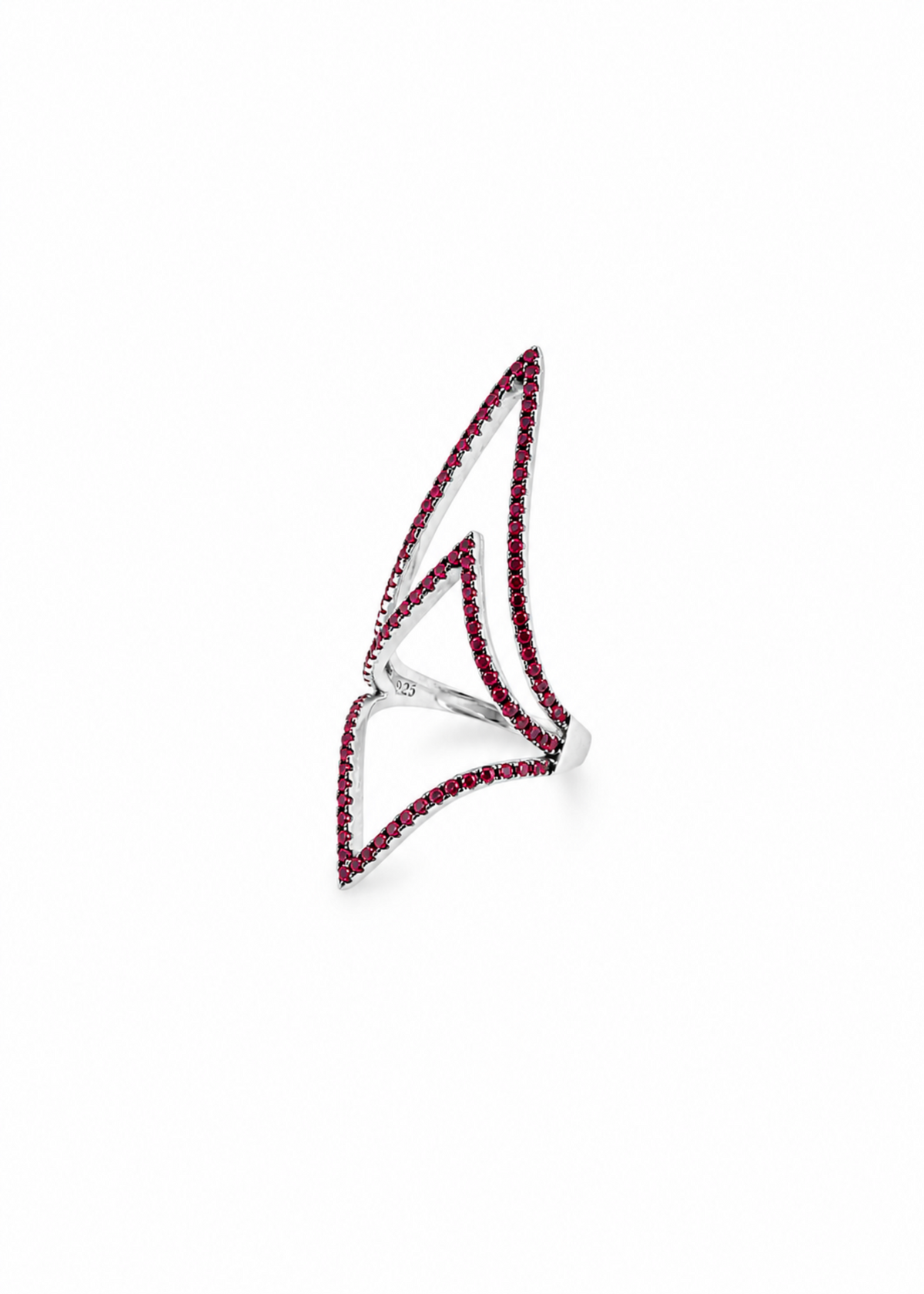 Ruby Flame-925 Sterling Silver