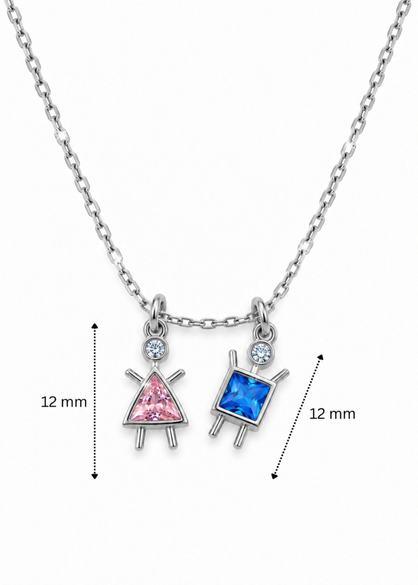 Two of Us Silver-925 Sterling Silver