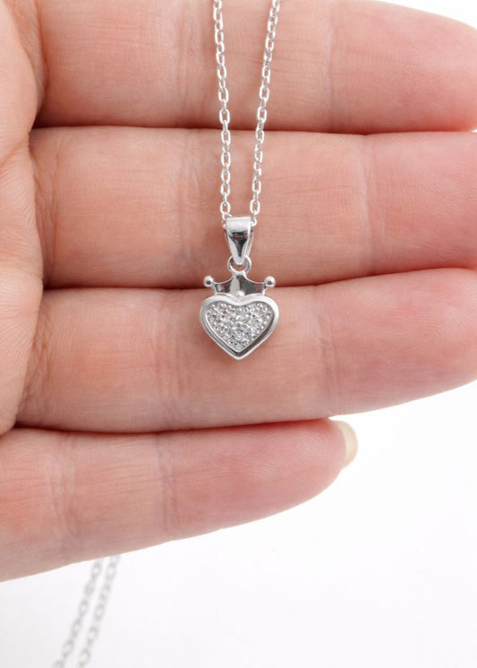Little Royal Heart-925 Sterling Silver