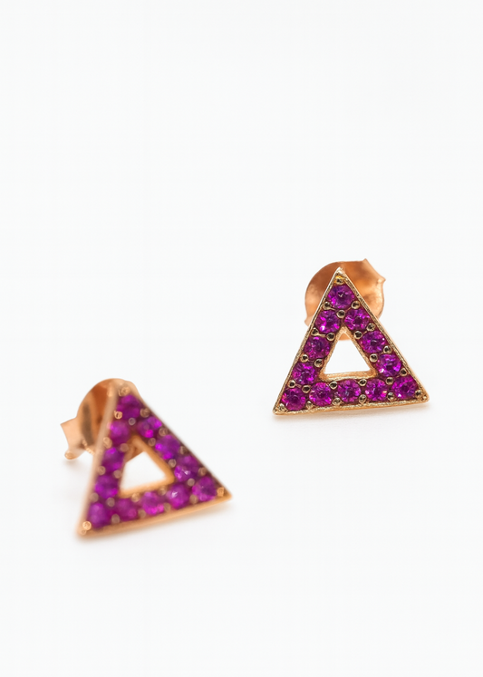 Elegant Pink- 925 Sterling Silver