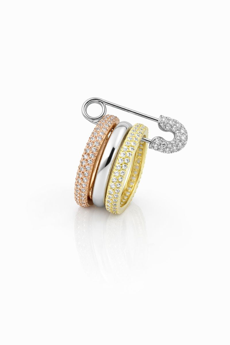 Aurora Trinity-925 Sterling Silver