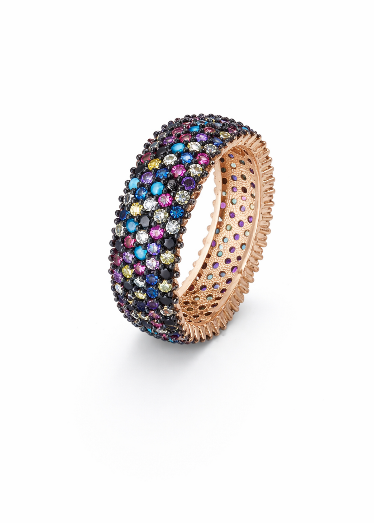 Mosaic Eternity-925 Sterling Silver