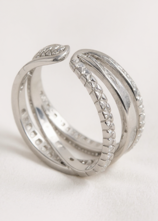 Triple Band Ring-925 Sterling Silver