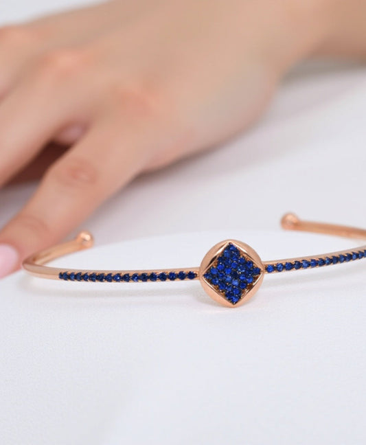 Sapphire Shine – 925 Sterling Silver