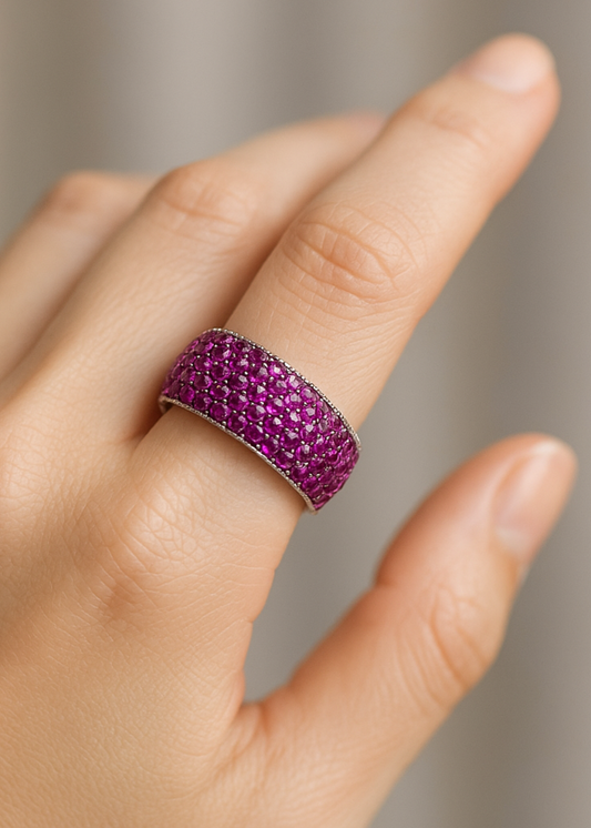 Pink Blush- 925 Sterling Silver