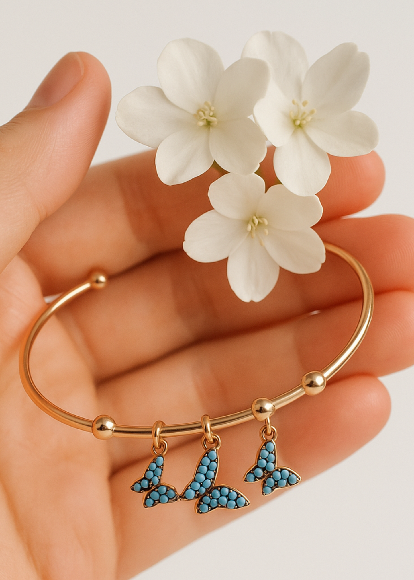 Butterfly Charm -925 Sterling Silver.