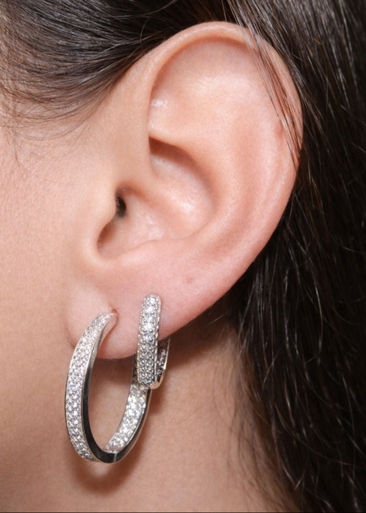 Classic Pavé-925 Sterling Silver