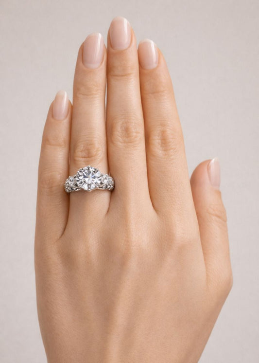 Celestia Floral-925 Sterling Silver