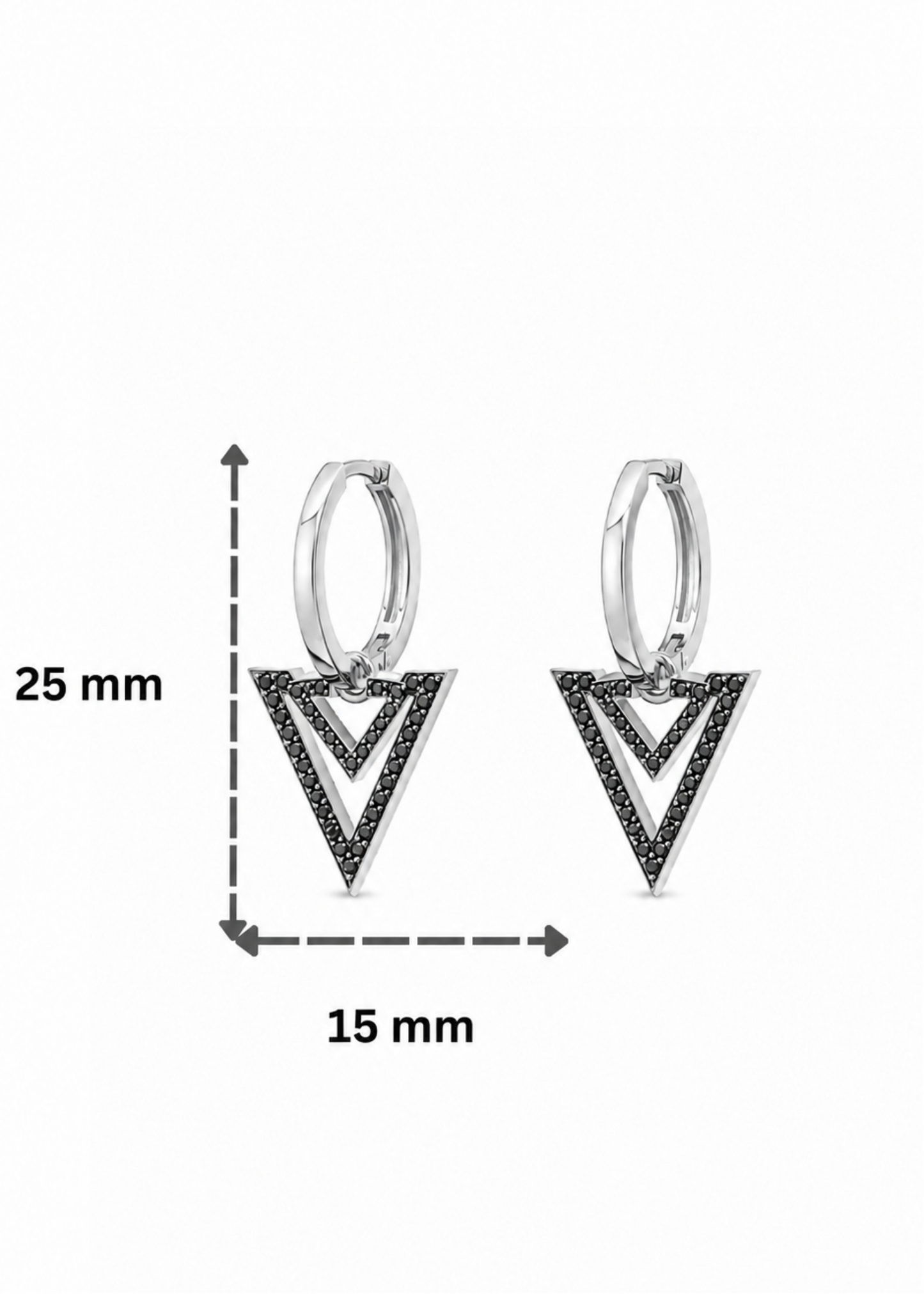 Silver triangle-925 Sterling Silver
