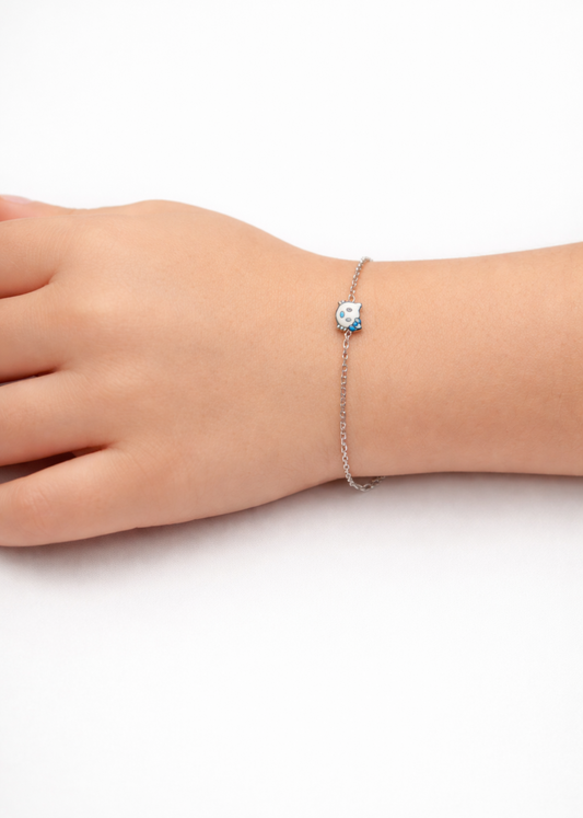 White Kitty – 925 Sterling Silver