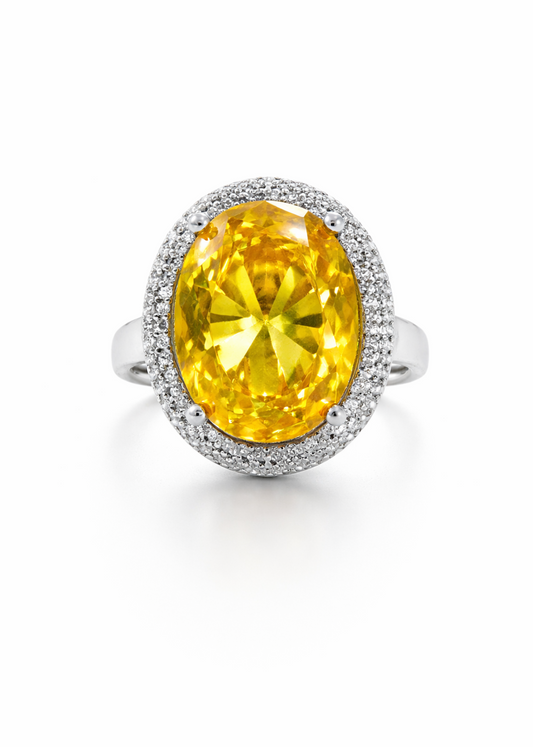 Sunburst Glow-925 Sterling Silver