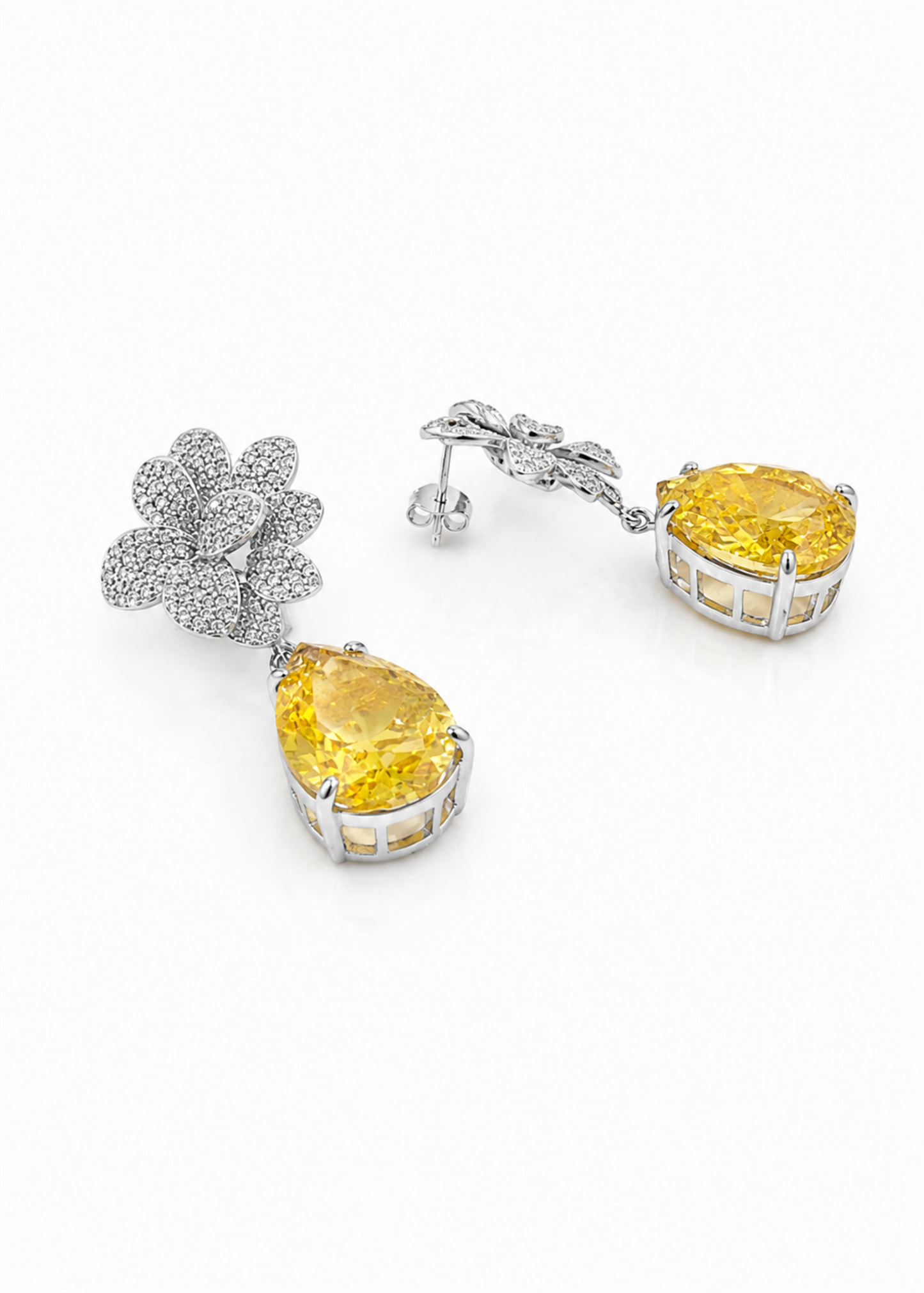 Golden Fleur-925 Sterling Silver