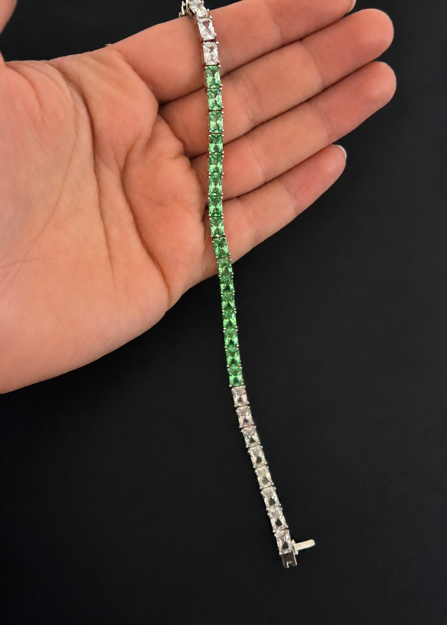 Emerald Éclat-925 Sterling Silver