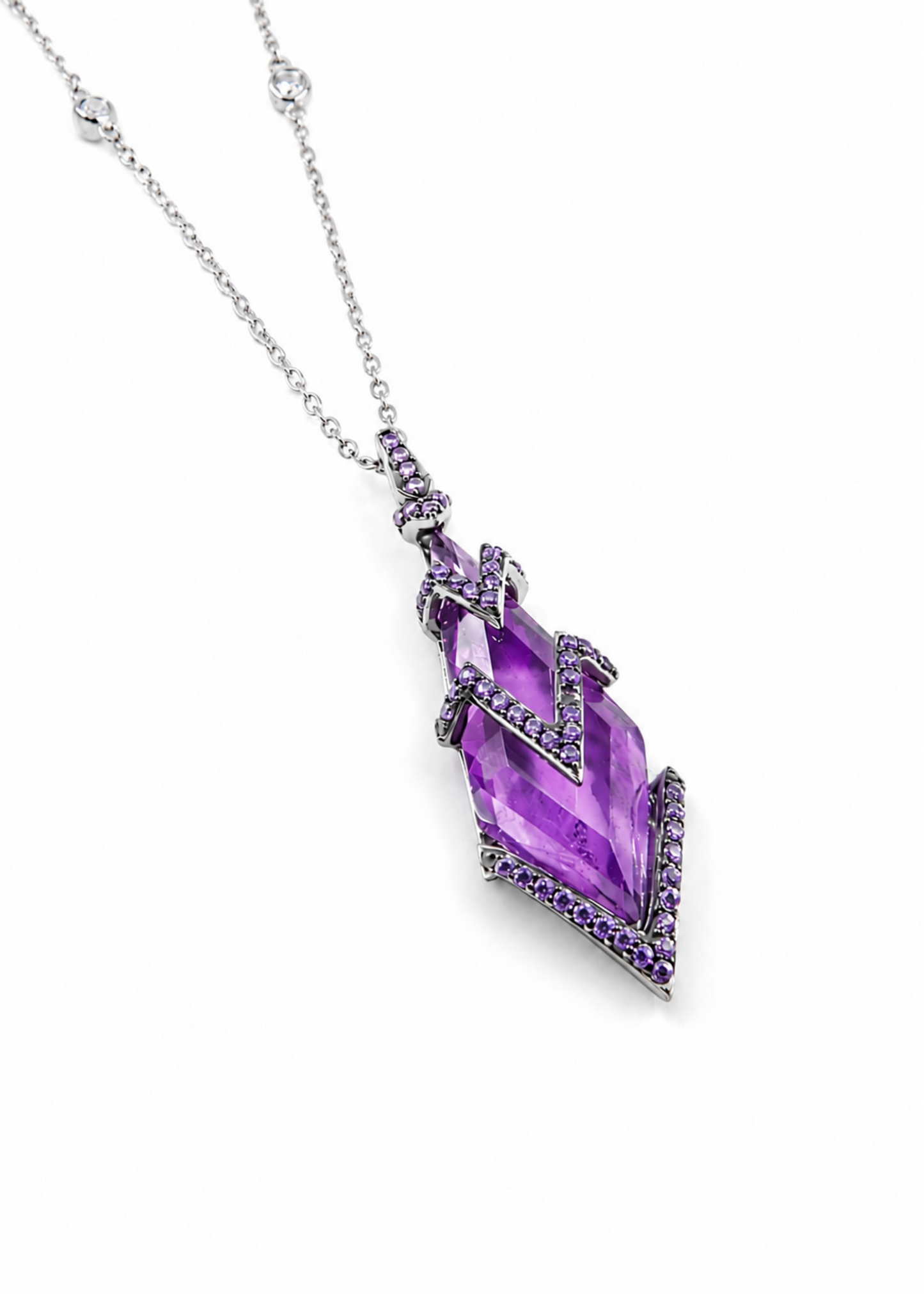 Amethyst Prism– 925 Sterling Silver