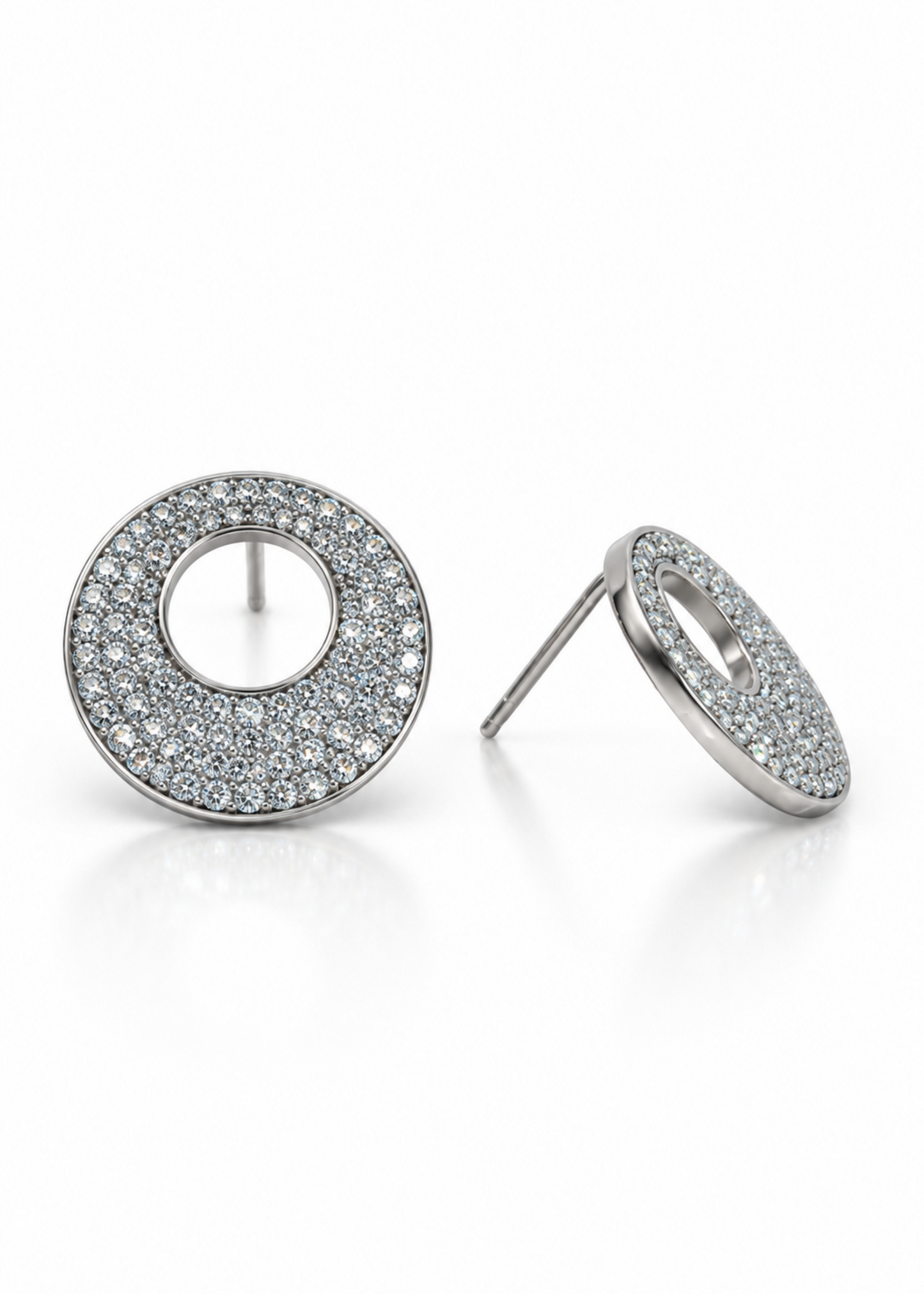 Celeste Halo-925 Sterling Silver