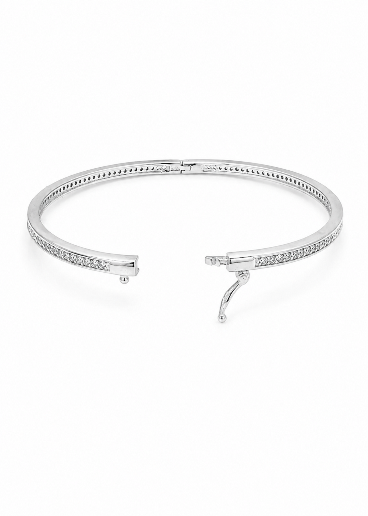 Diamond Pave-925 Sterling Silver