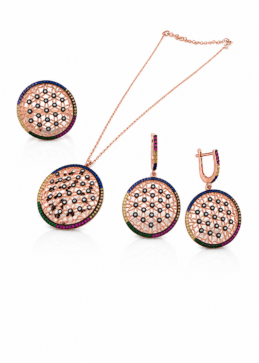 Celestial Mosaic-925 Sterling Silver
