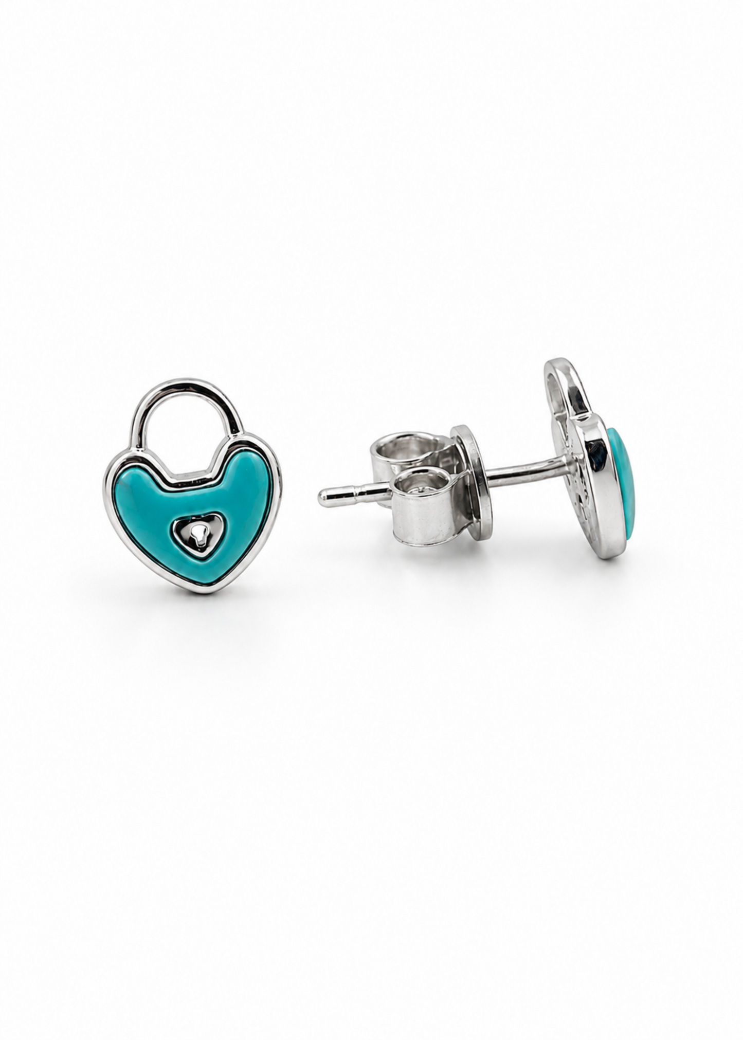 Turquoise Lock-925 Sterlıng Sılver