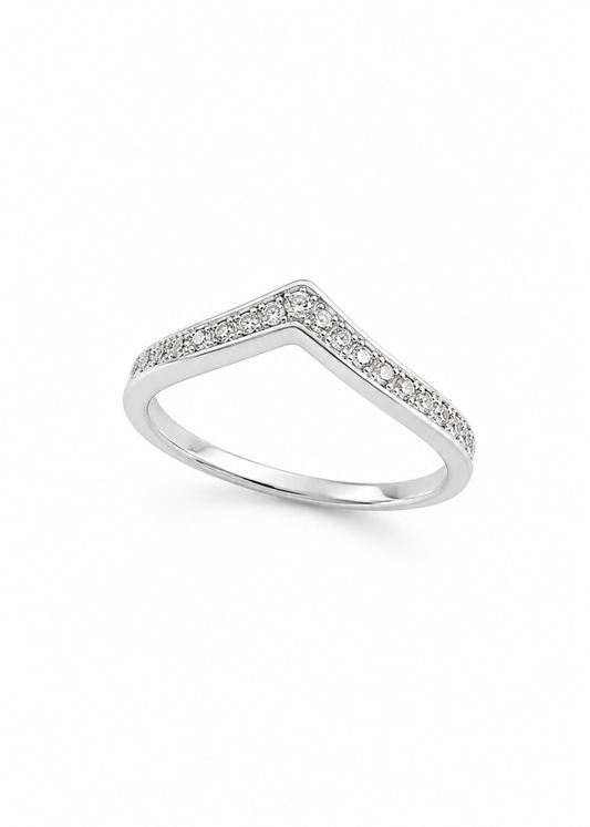 Celestia Pave-925 Sterling Silver