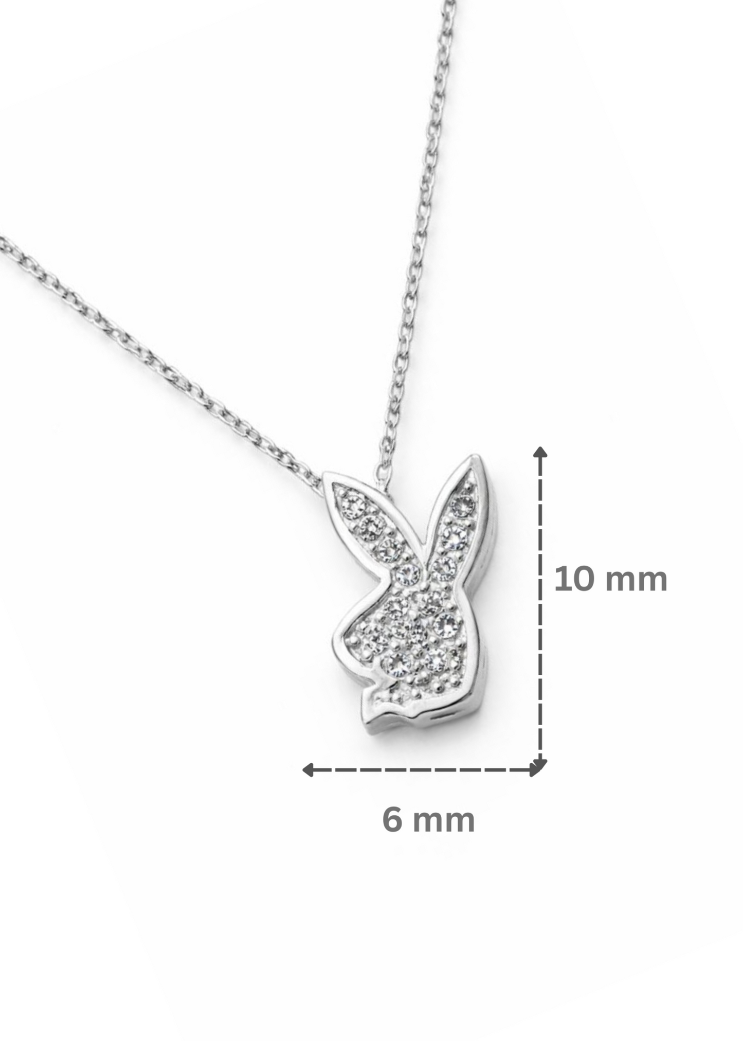 Crystal Bunny-925 Sterling Silver