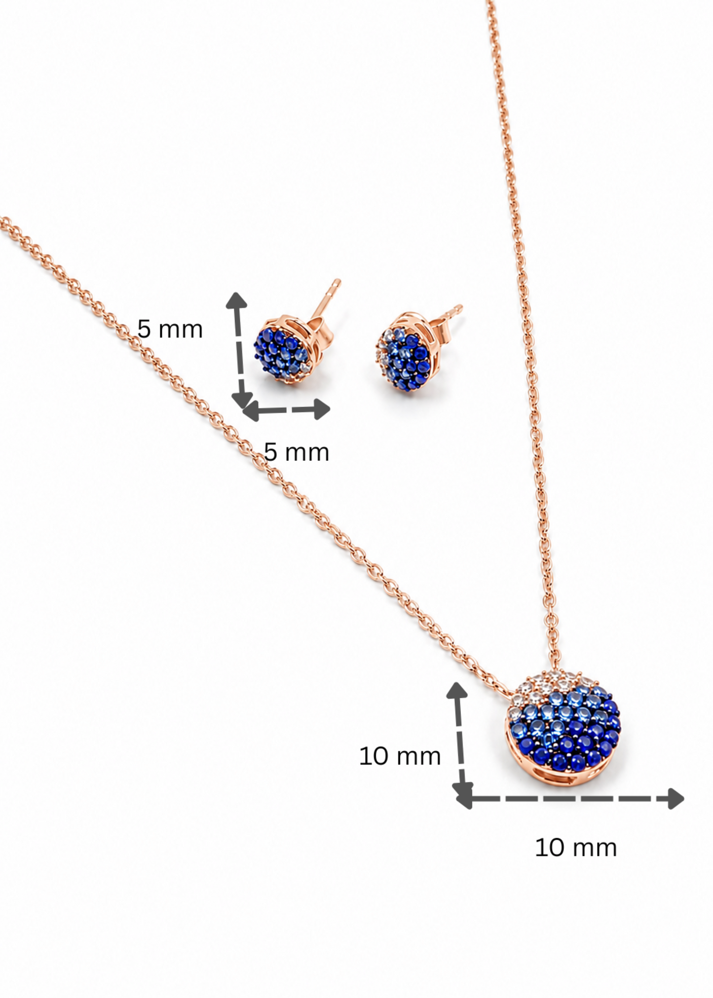 Sapphire Blue-925 Sterling Silver