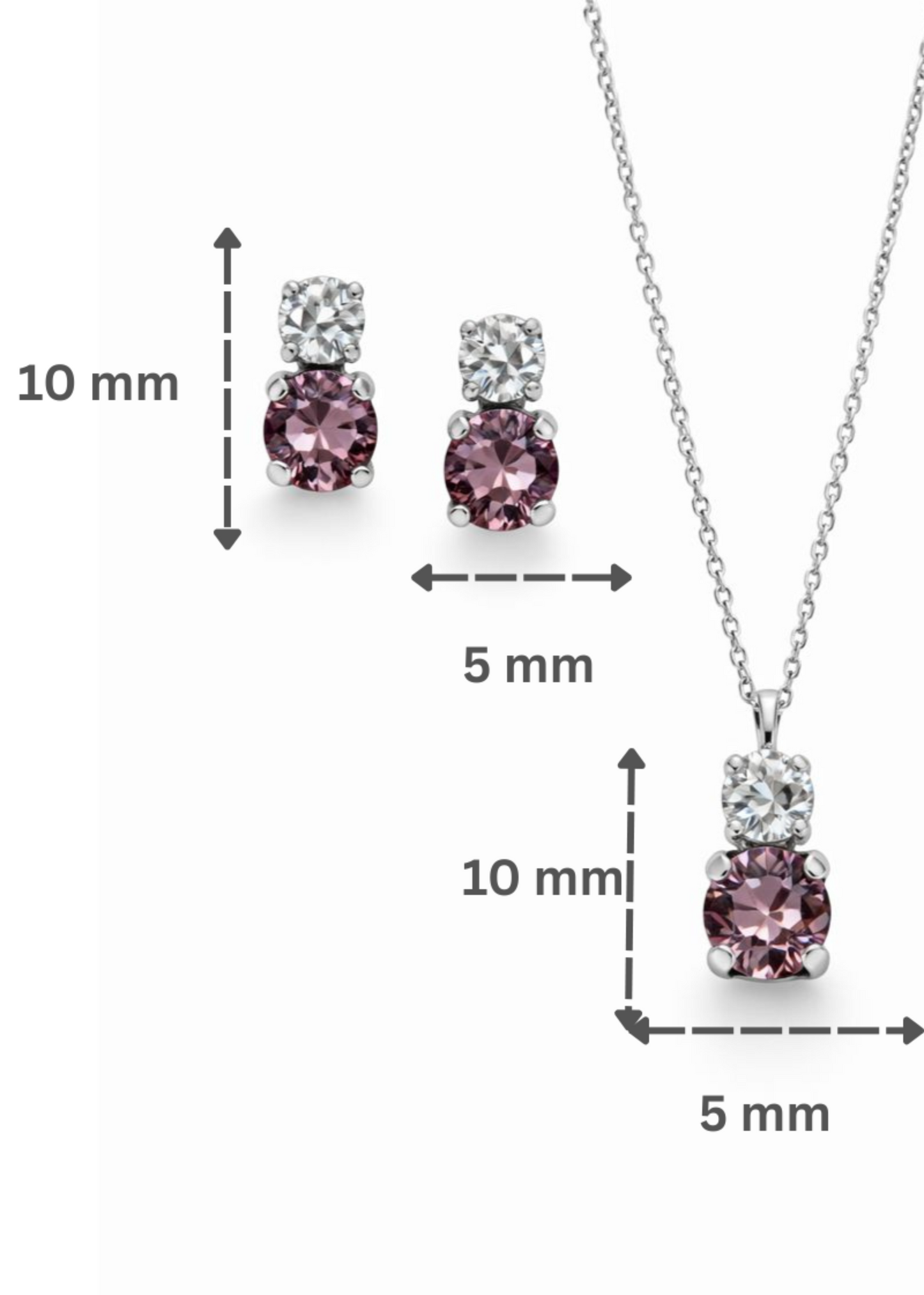 Luna Blush-925 Sterling Silver