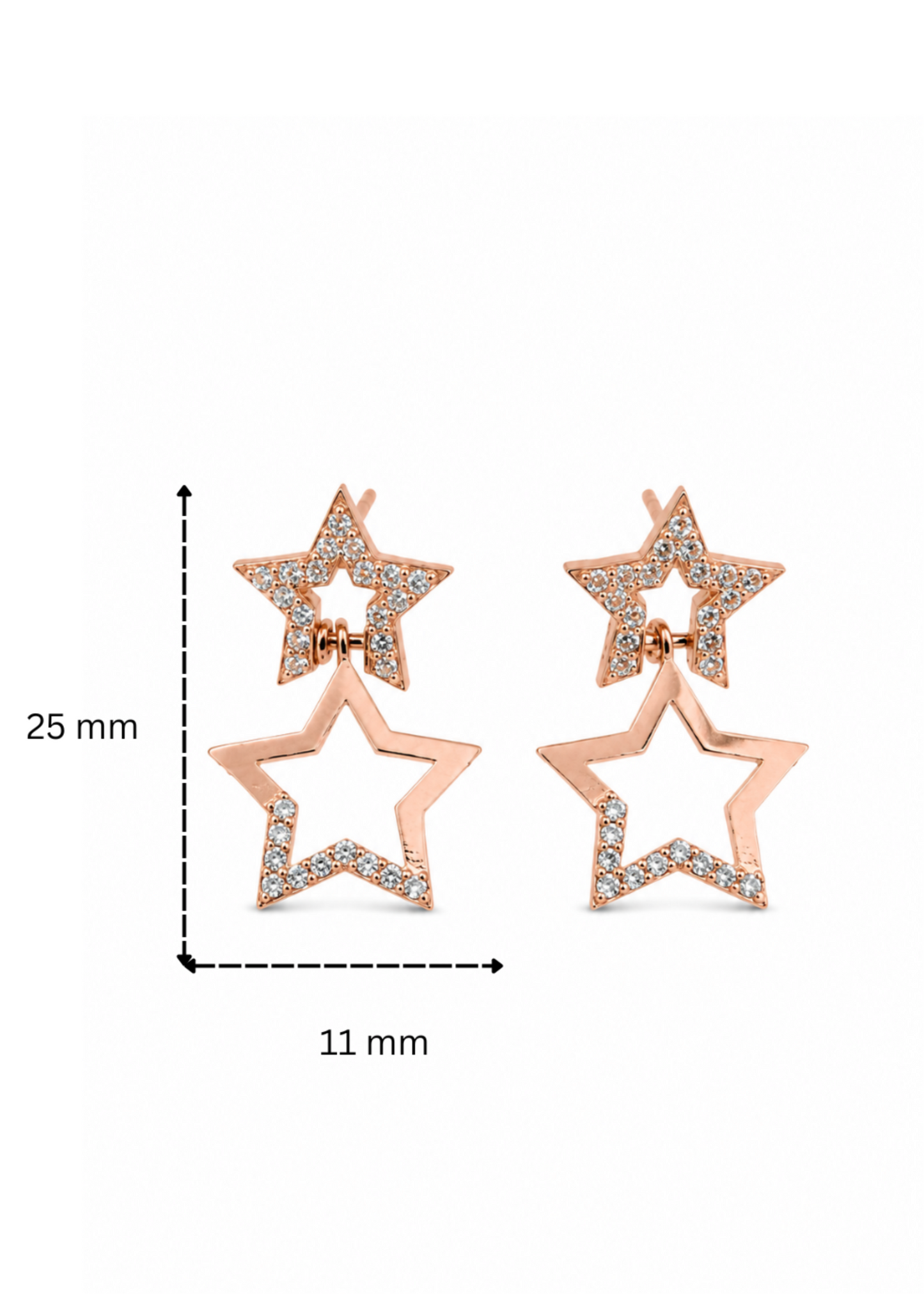 Twin Star-925 Sterling Silver