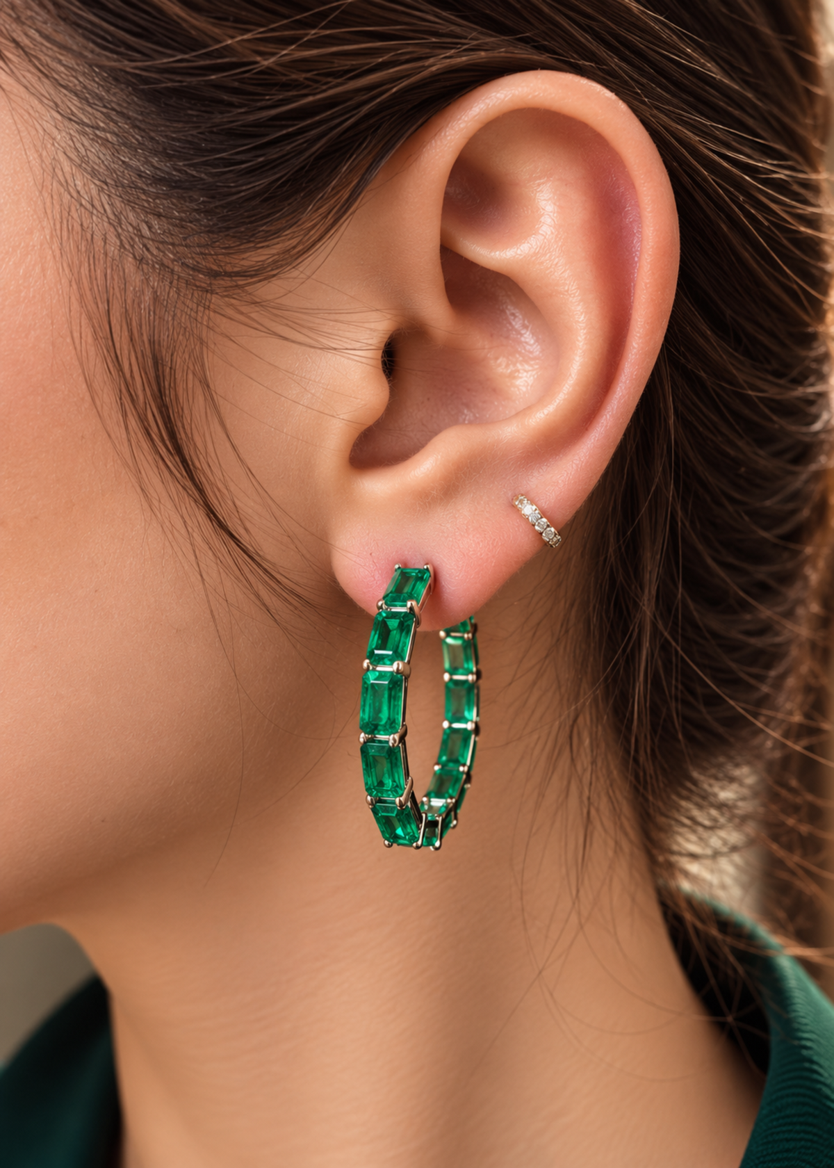 Emerald Line-925 Sterling Silver