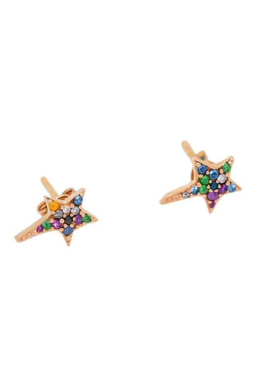 Multi color Zircon- 925 Sterling Silver