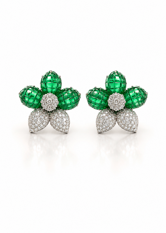 Emerald Bloom-925 Sterling Silver