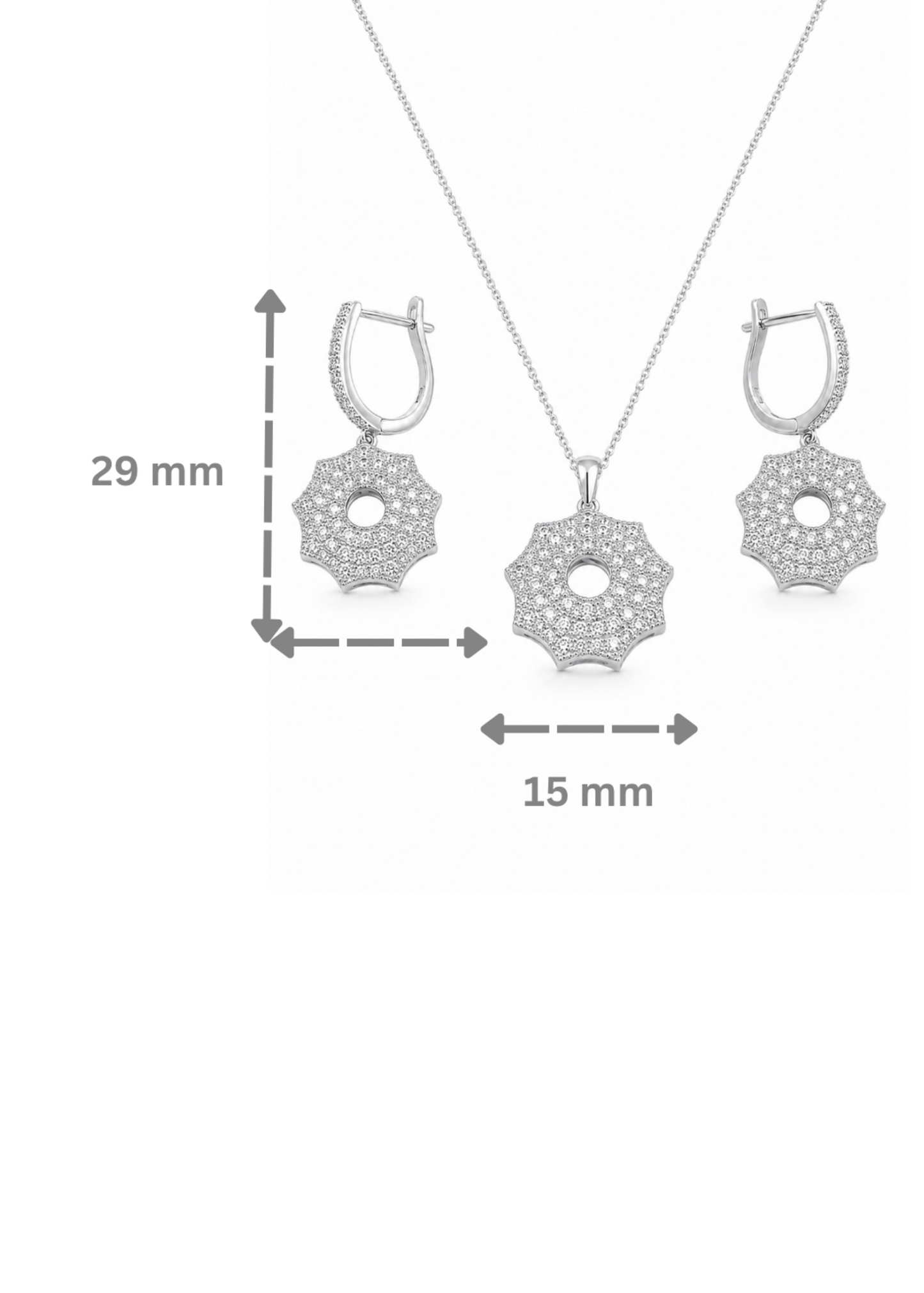 Celestial Zircon-925 Sterling Silver