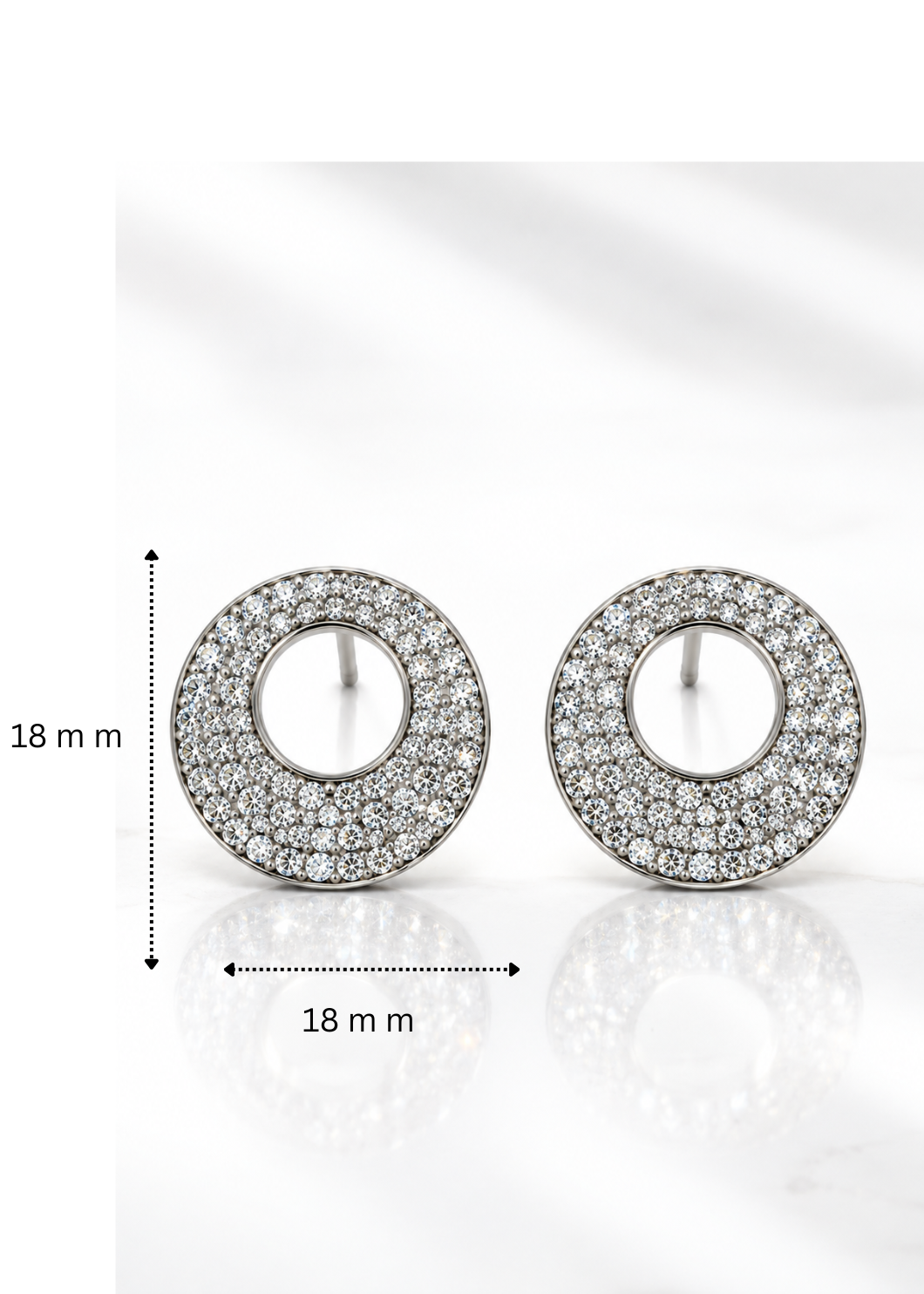 Celeste Halo-925 Sterling Silver