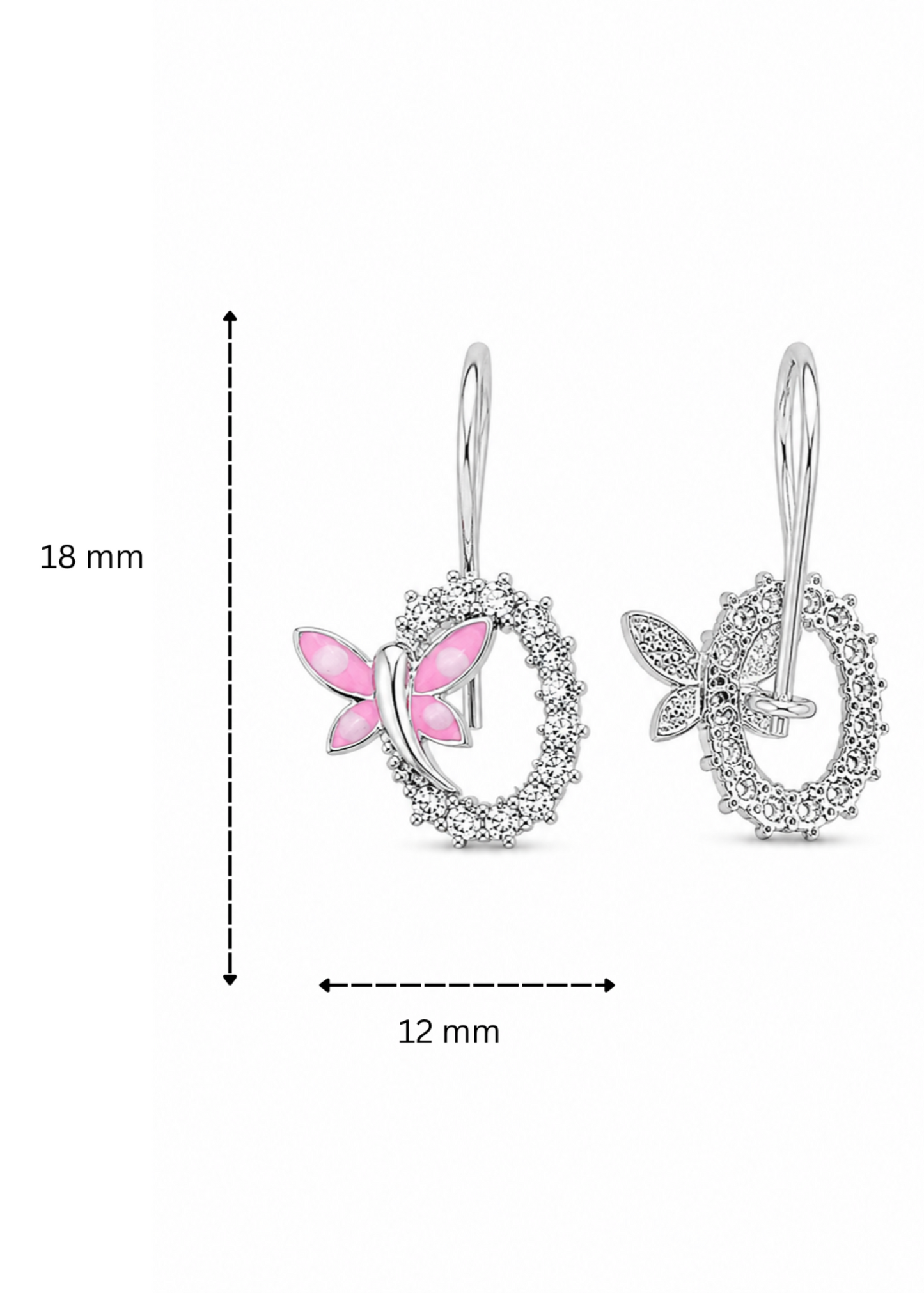 Blush Butterfly-925 Sterling Silver