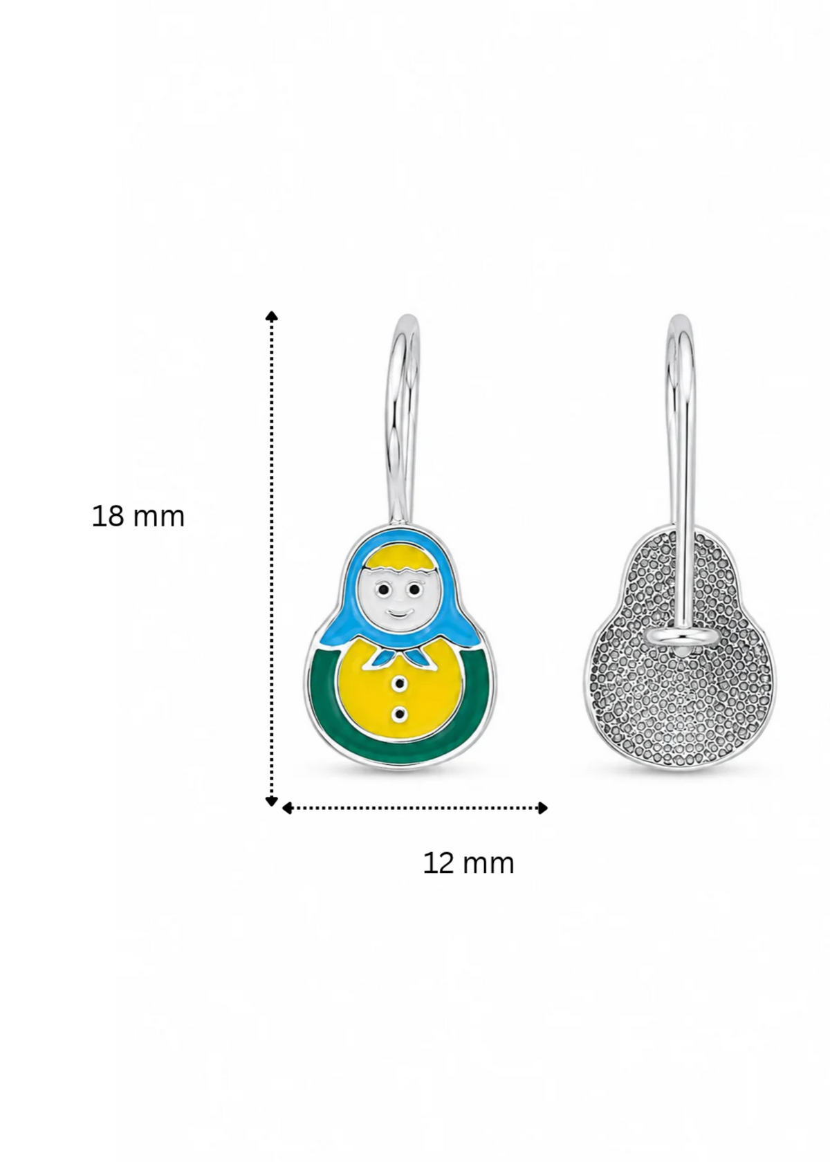 Little Matryoshka-925 Sterling Silver