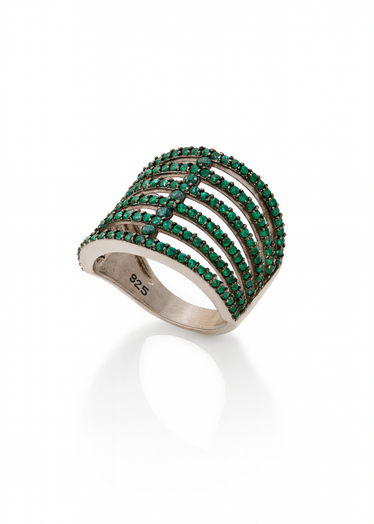 Emerald Eclipse-925 Sterling Silver