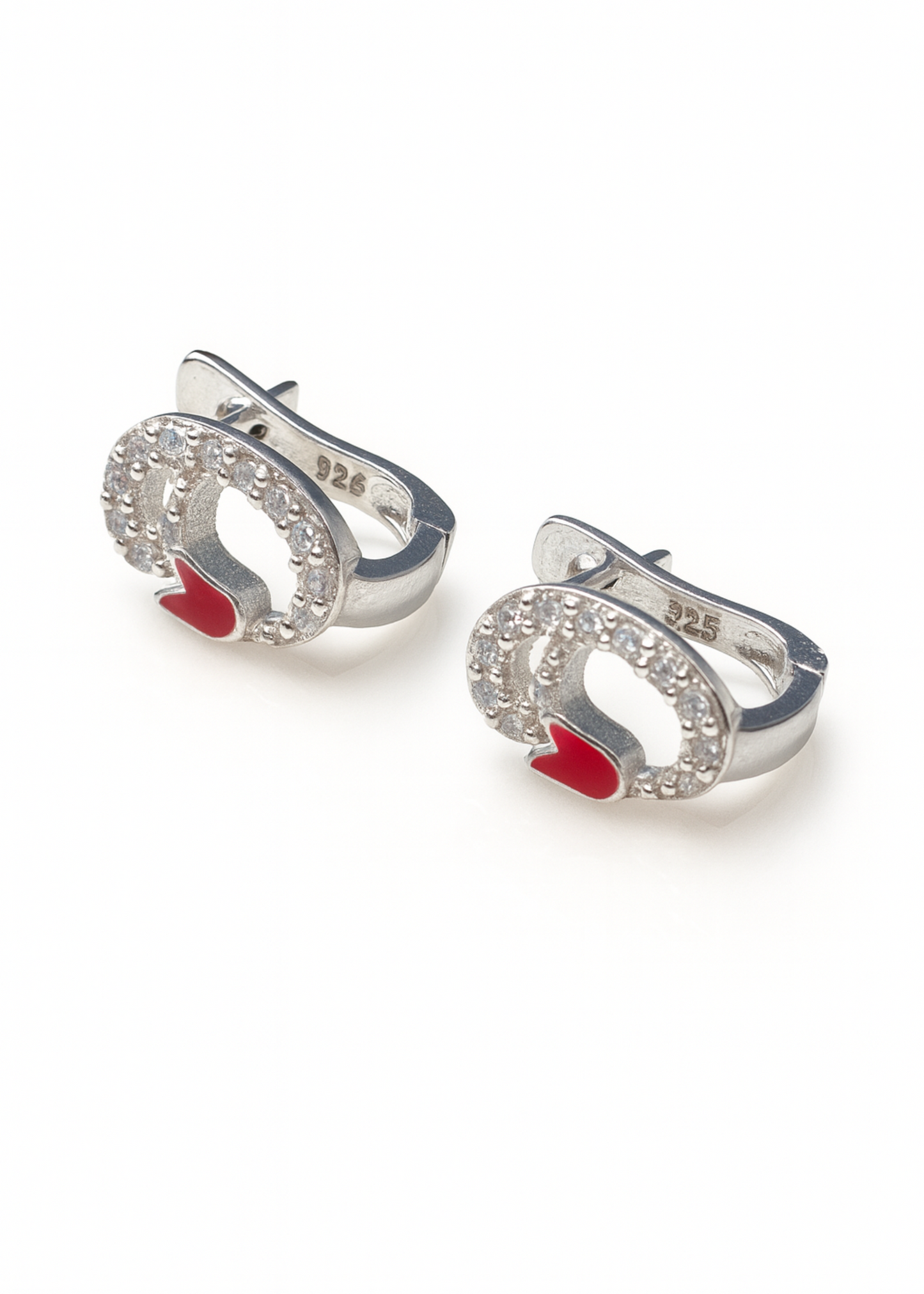 Amor Mini Hoops-925 Sterling Silver