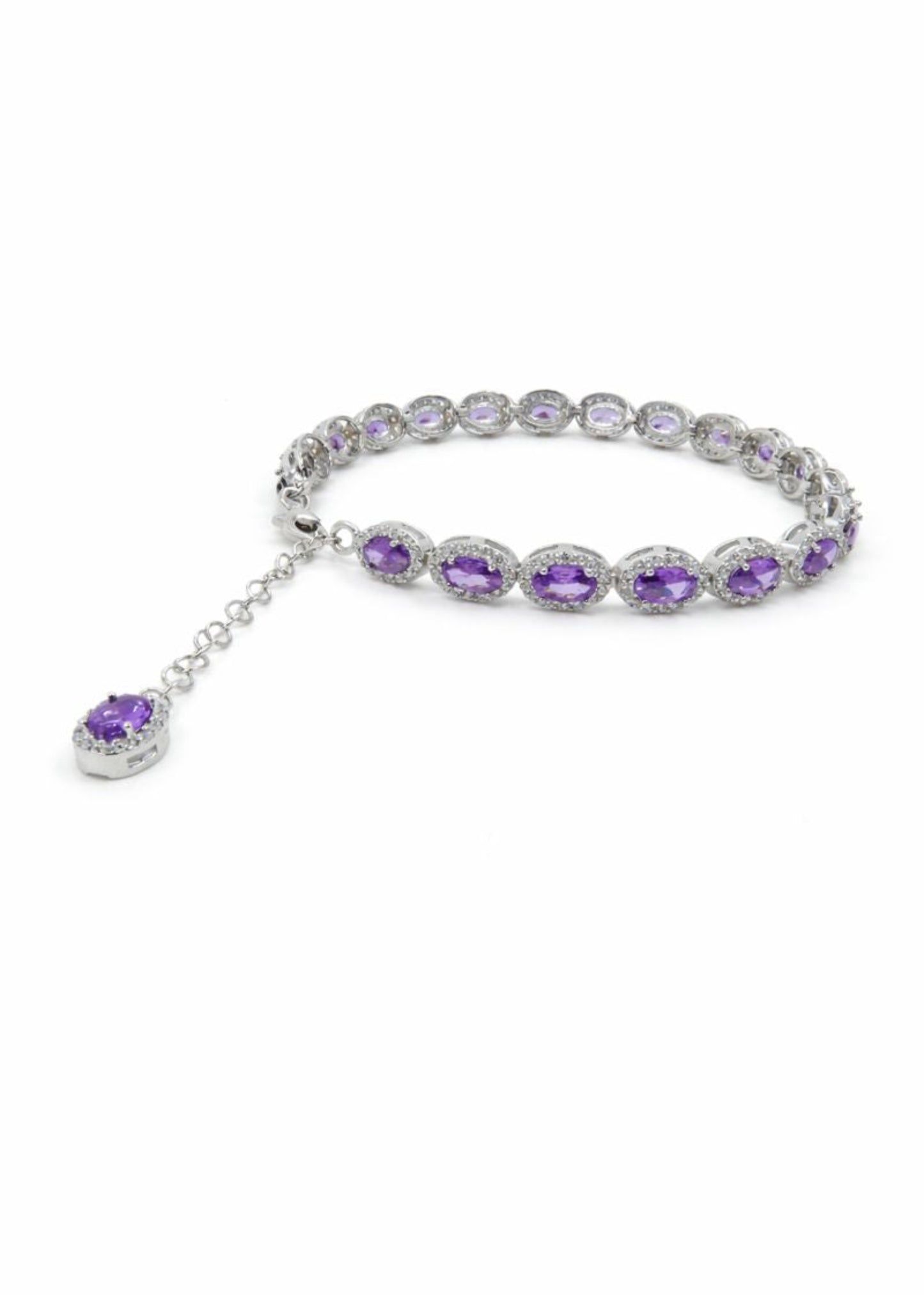 Elegant Amethyst–925 Sterling Silver