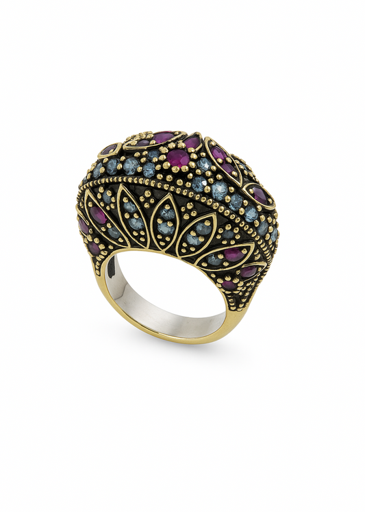 Regal Lotus-925 Sterling Silver