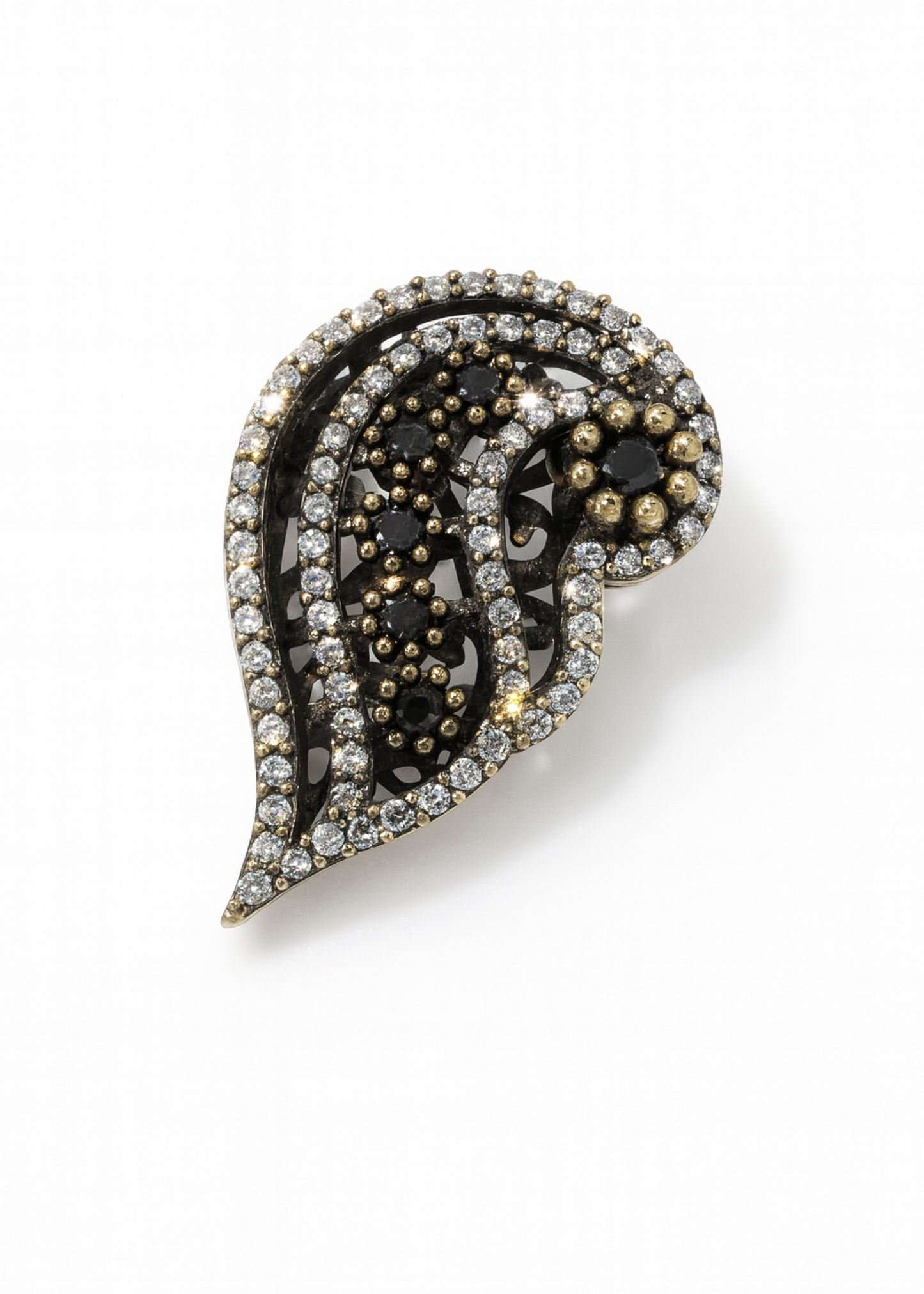 Paisley Noir-925 Sterling Silver