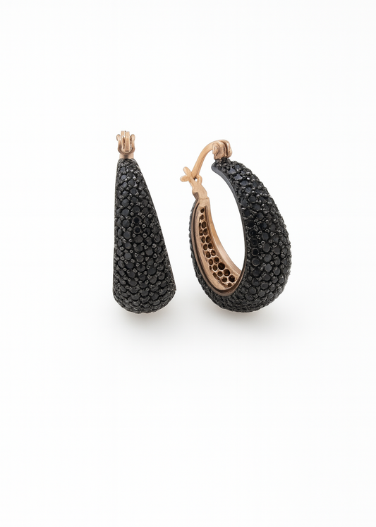 Noir Cascade-925 Sterling Silver