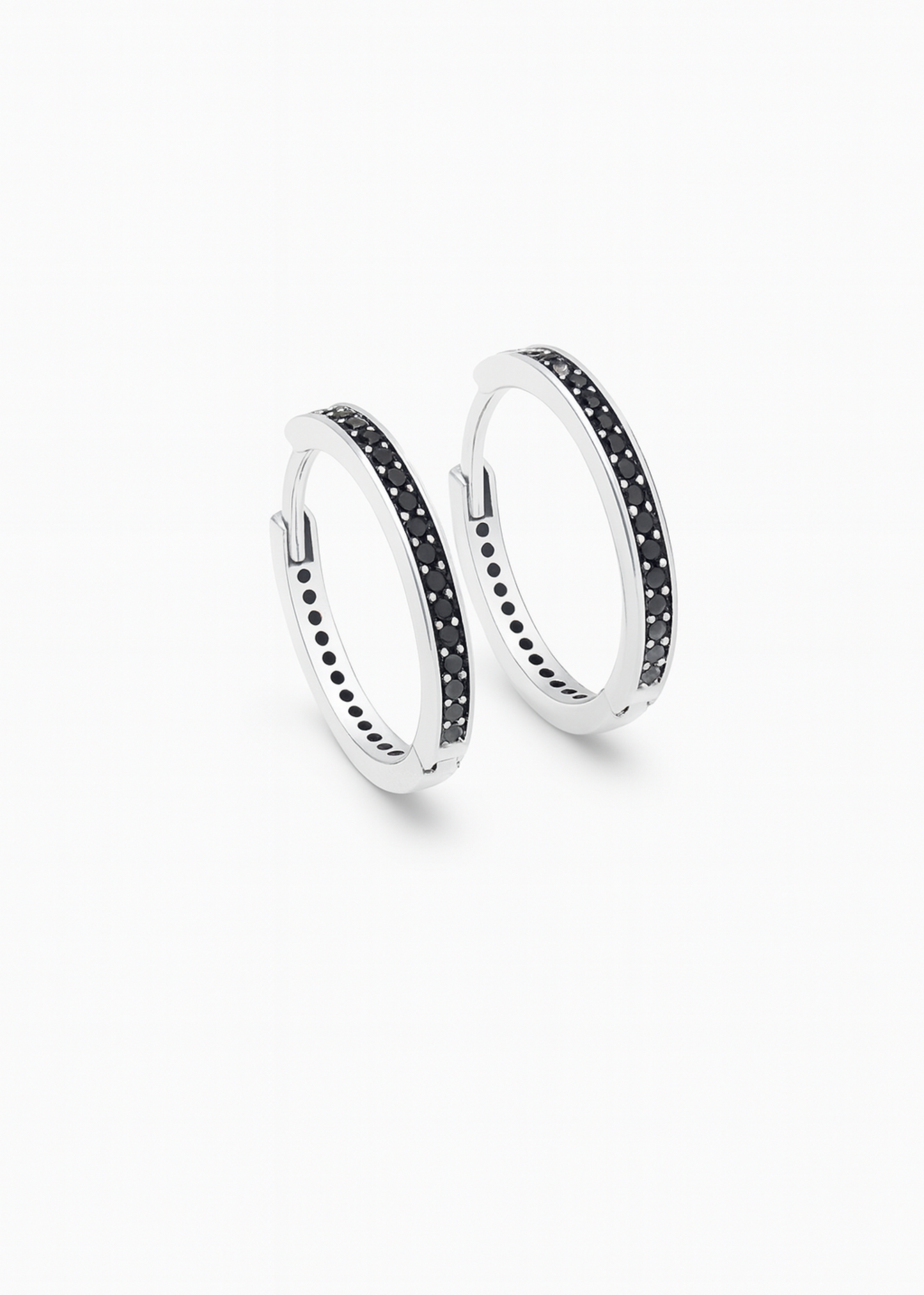 Noir Halo-925 Sterling Silver